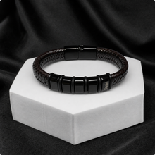 To My Son - His Journey Classic Leather Bracelet
