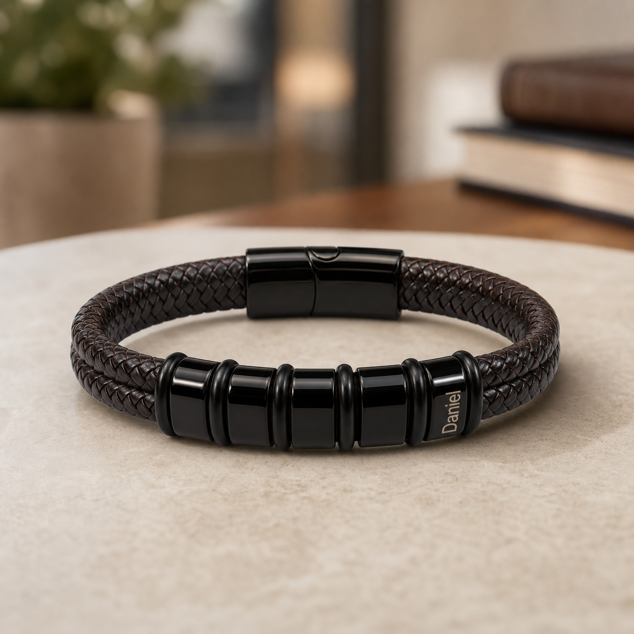 To My Father - Timeless Classic Leather Bracelet