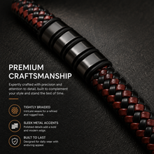 To My Father Legacy Two-Tone Woven Bracelet