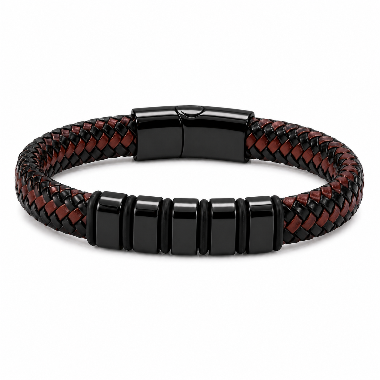 To My Grandpa Legacy Two-Tone Woven Bracelet