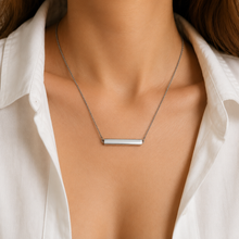 To My Daughter Always Close Horizontal Bar Necklace