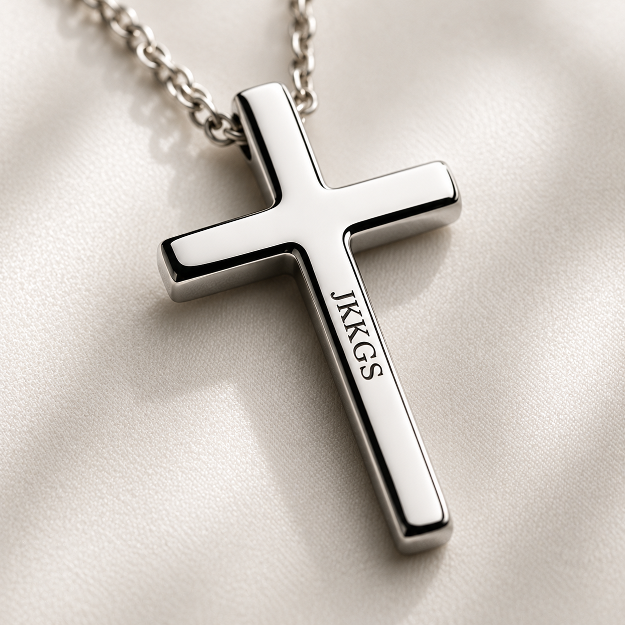 To My Grandma Faith Cross Pendant Necklace