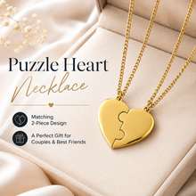 To My Wife Matching Split Heart Necklace Set