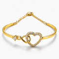 To My Mother Heartfelt Infinity Heart Bracelet