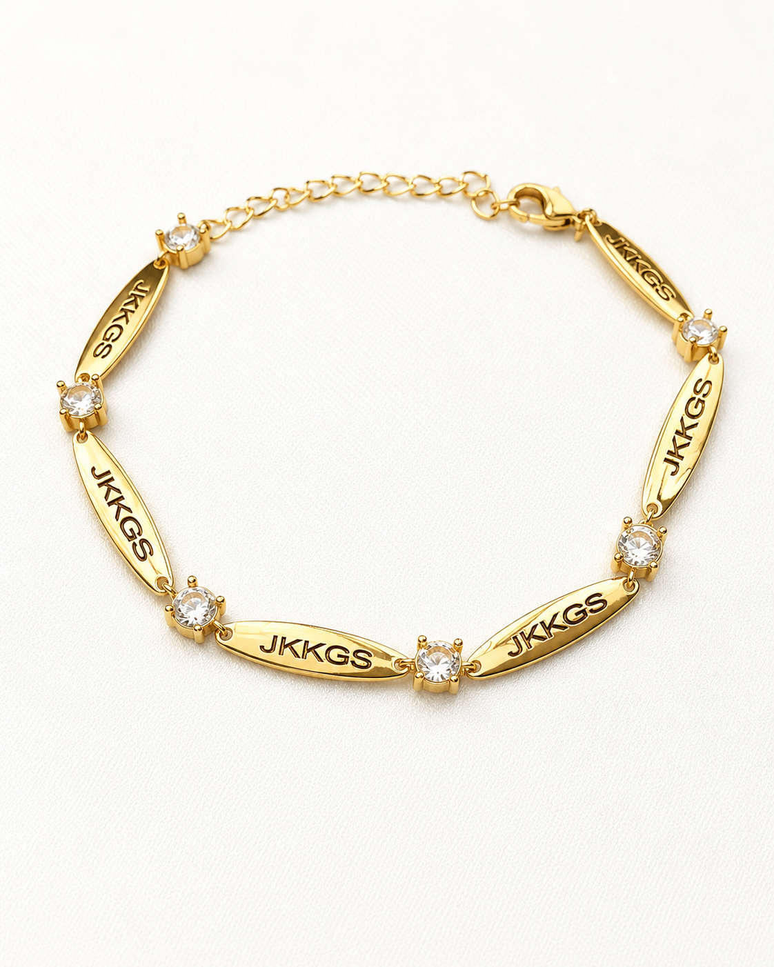To My Wife Everyday Love Nameplate Chain Bracelet