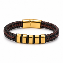 To My Father Legacy Two-Tone Woven Bracelet