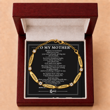 To My Mother Everyday Love Nameplate Chain Bracelet
