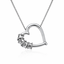 To My Mother Together Family Heart Necklace