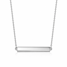To My Grandma Always Close Horizontal Bar Necklace