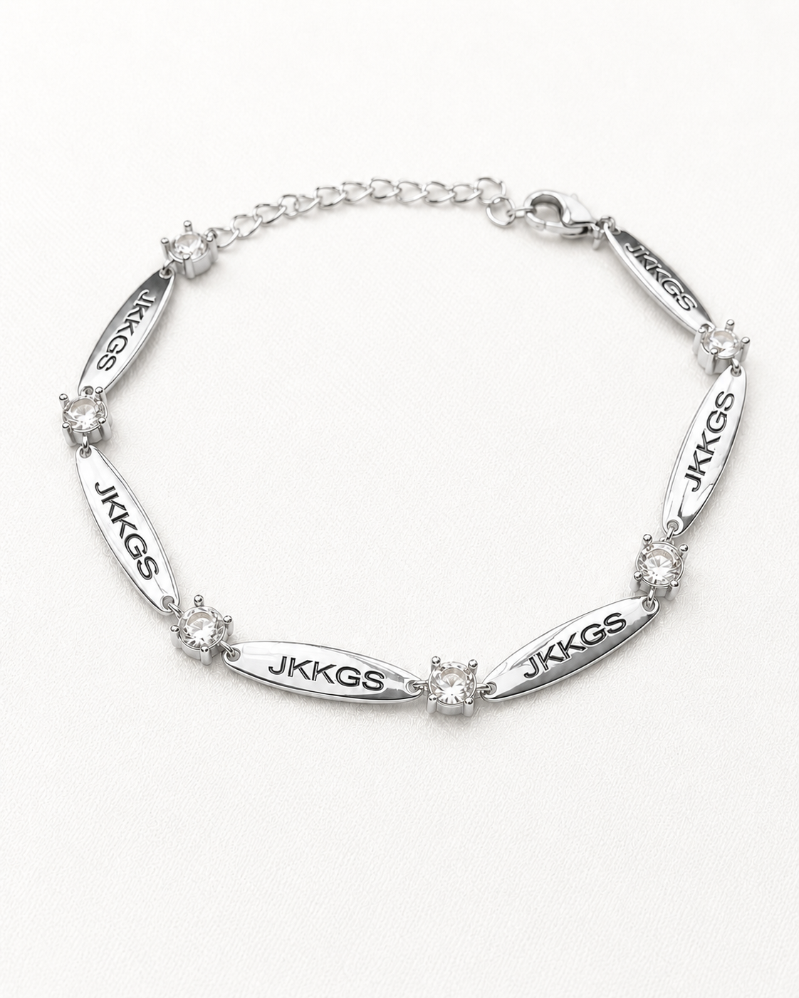 To My Grandma Everyday Love Nameplate Chain Bracelet