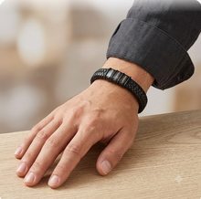 To My Father - Infinite Gratitude Leather Bracelet