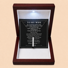To My Wife Always Close Vertical Bar Necklace