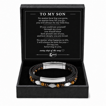 To My Son - Quiet Confidence Stainless Steel Bracelet