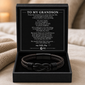 To My Grandson Legacy Personalized Name Bracelet