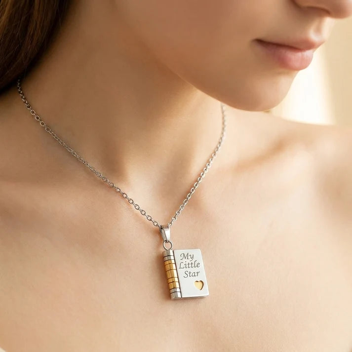 To My Daughter--My Little Star Necklace