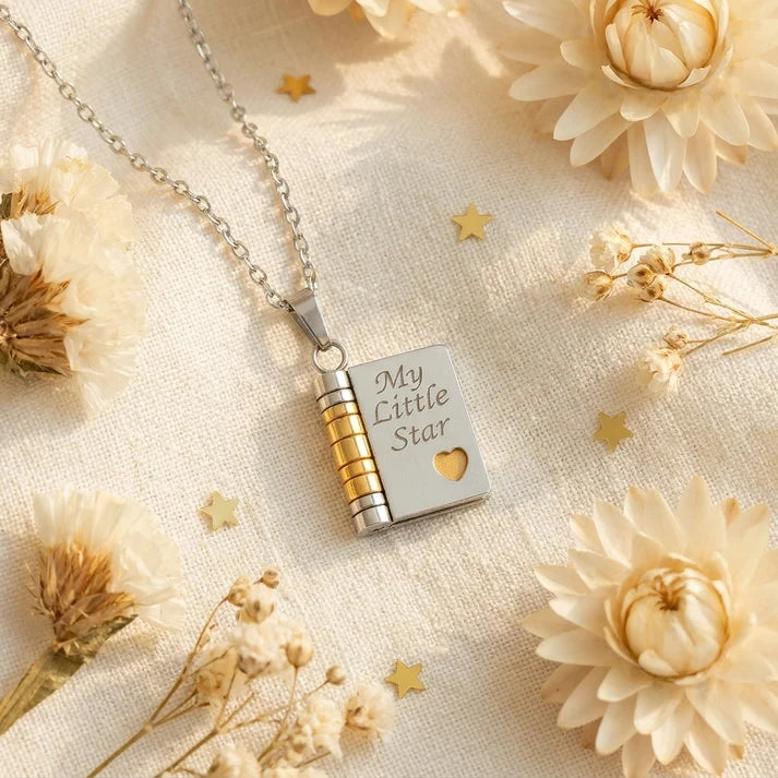 To My Daughter--My Little Star Necklace