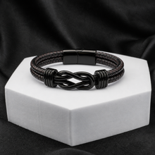 To My Grandson - Your Name, Our Legacy Bracelet