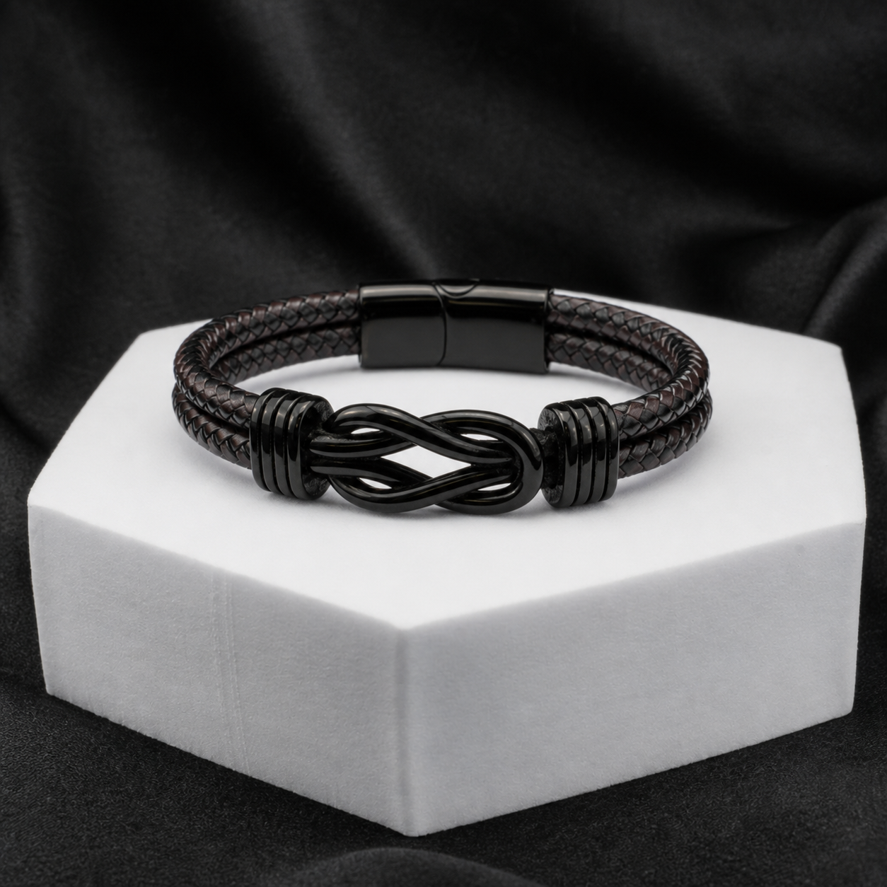 To My Son - Your Name, My Heart Bracelet