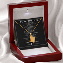 To My Mom - Forever Brilliant Gemstone Pendant Necklace