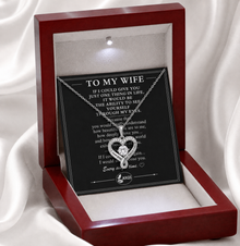 To My Wife - Timeless Elegance Pendant Necklace