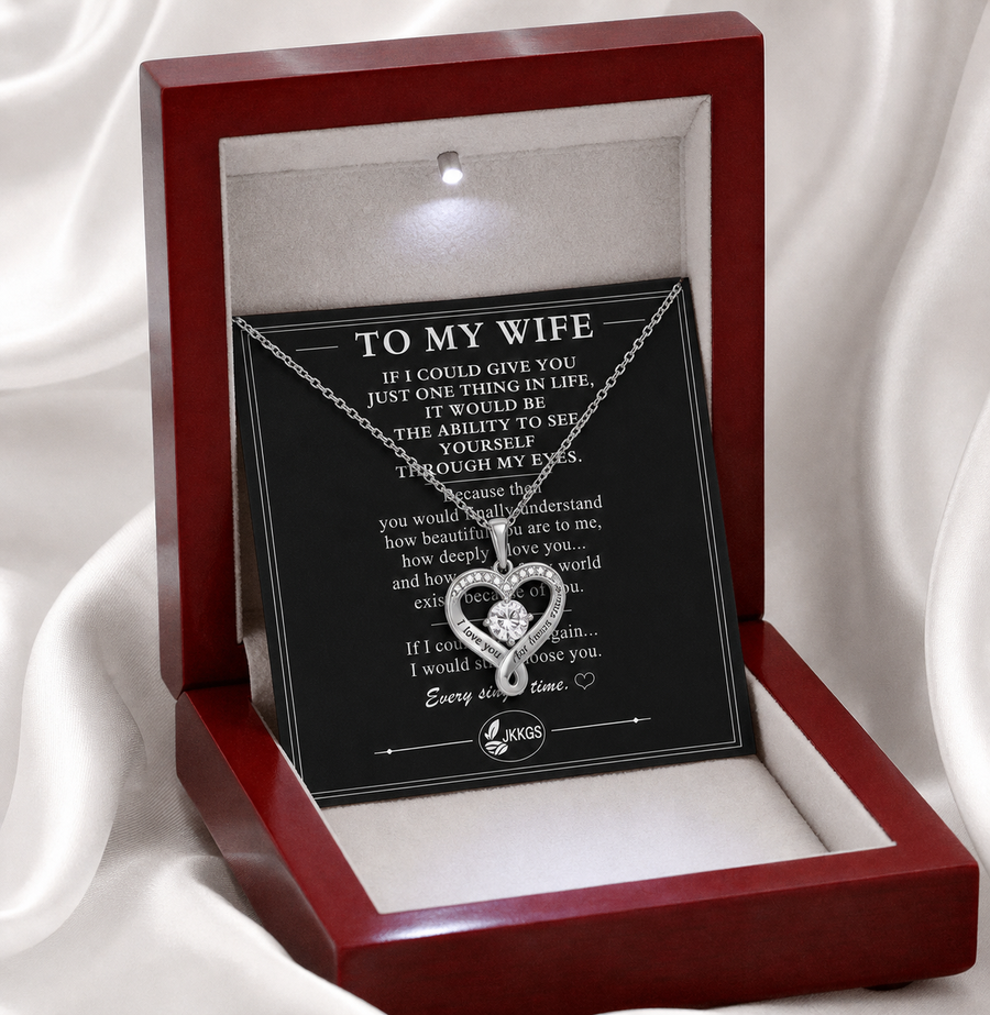 To My Wife - Timeless Elegance Pendant Necklace
