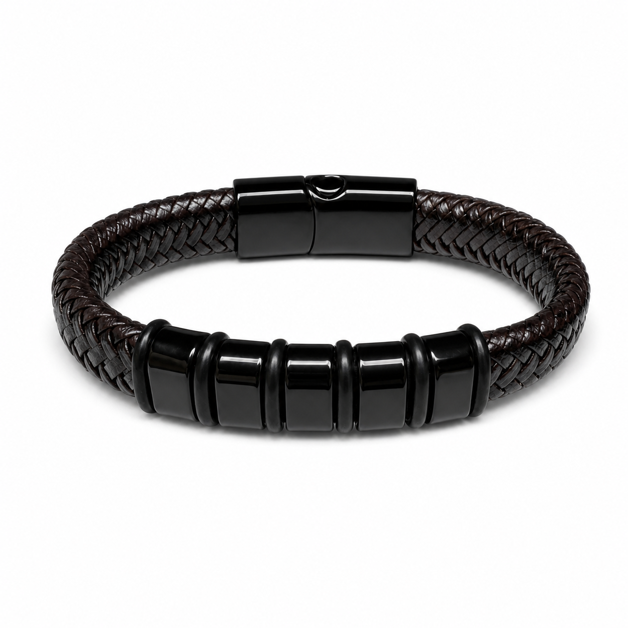 To My Husband - Our Story Classic Leather Bracelet