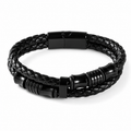 To My Father Family Bond Layered Braided Bracelet